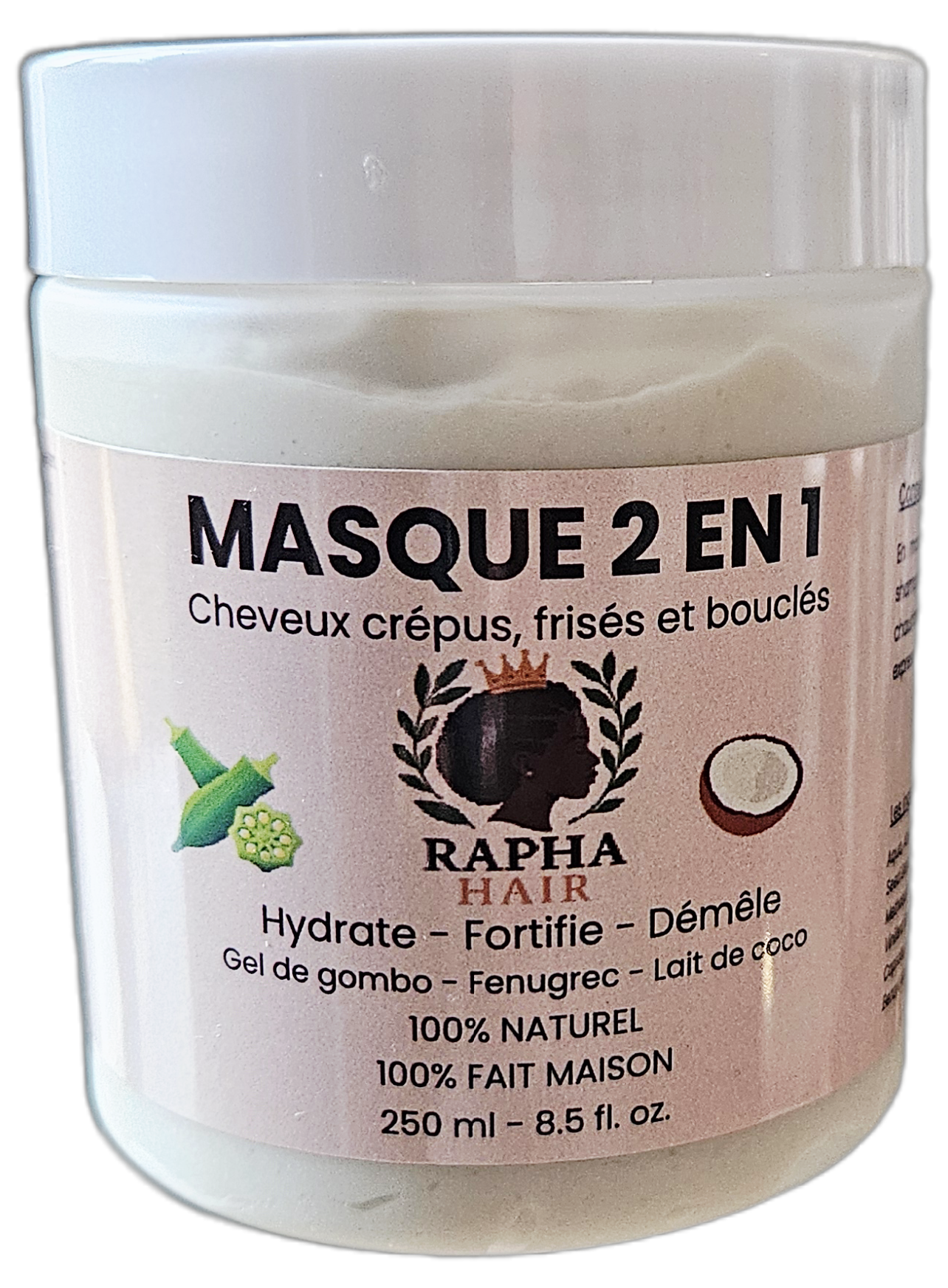 Masque 2 en 1 - Soin Profond Revitalisant