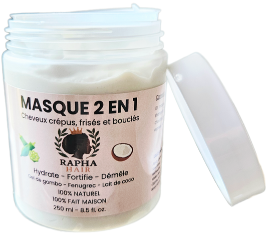 Masque 2 en 1 - Soin Profond Revitalisant