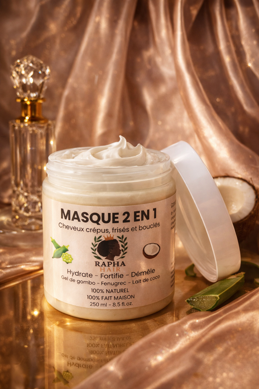 Masque 2 en 1 - Soin Profond Revitalisant