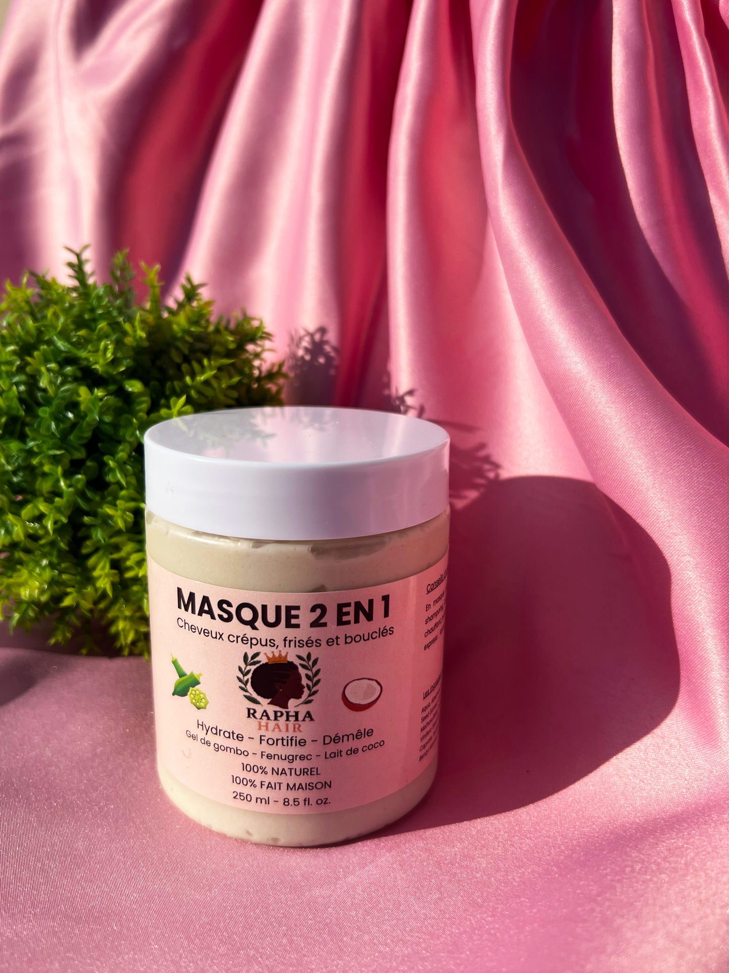 Masque 2 en 1 - Soin Profond Revitalisant