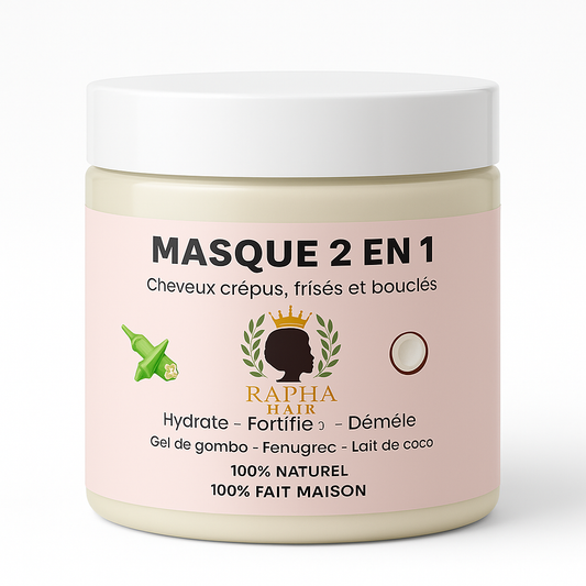 Masque 2 en 1 - Soin Profond Revitalisant