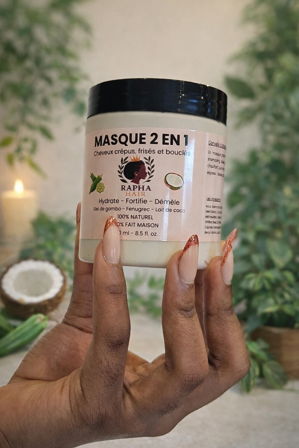 Masque 2 en 1 - Soin Profond Revitalisant