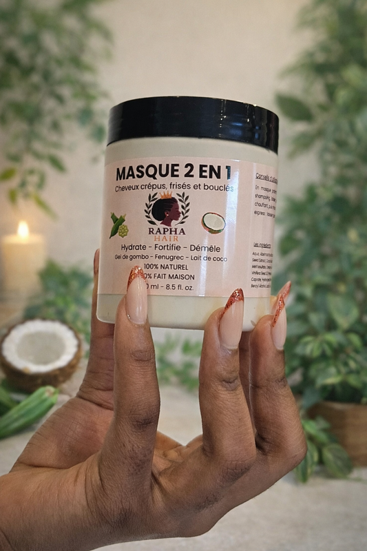 Masque 2 en 1 - Soin Profond Revitalisant