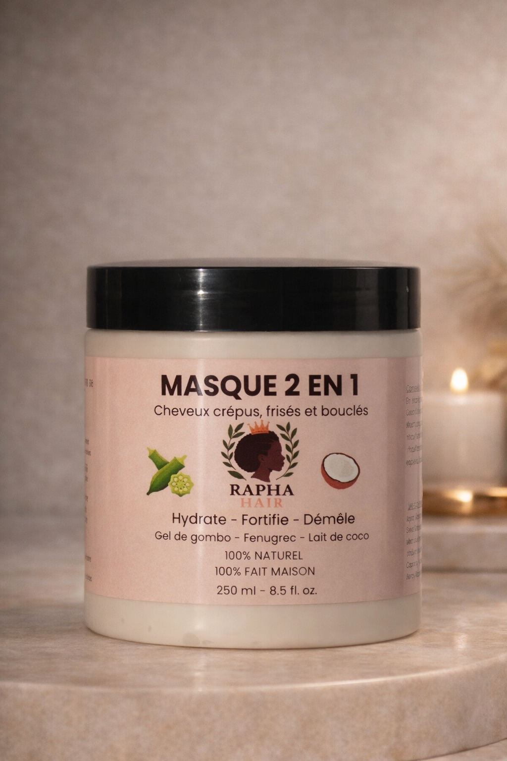 Masque 2 en 1 - Soin Profond Revitalisant